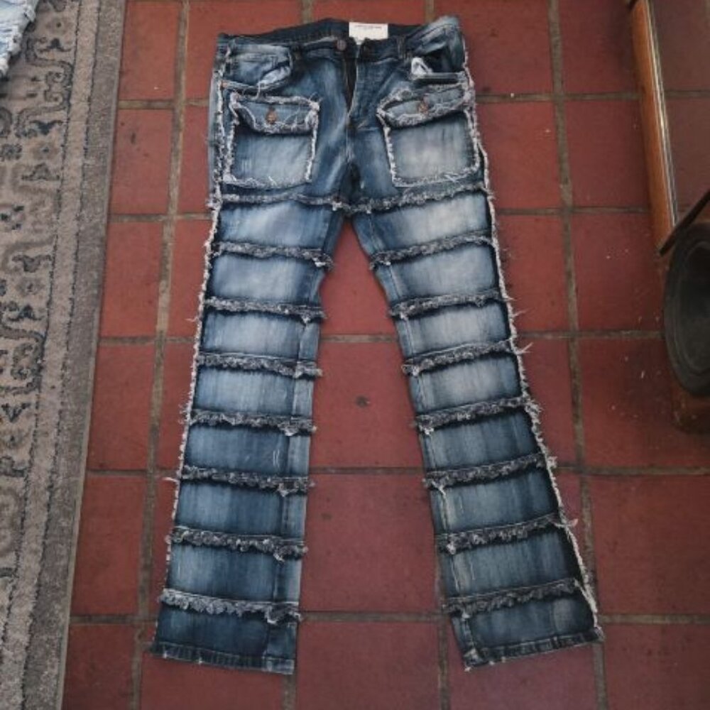 Frayed Tiered Flares